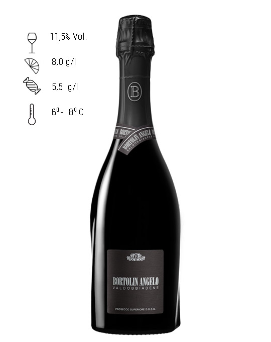 Bortolin Angelo Valdobbiadene -  BRUT prosecco superiore