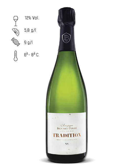 BROCARD PIERRE CUVEE TRADITION BRUT CHAMPAGNE