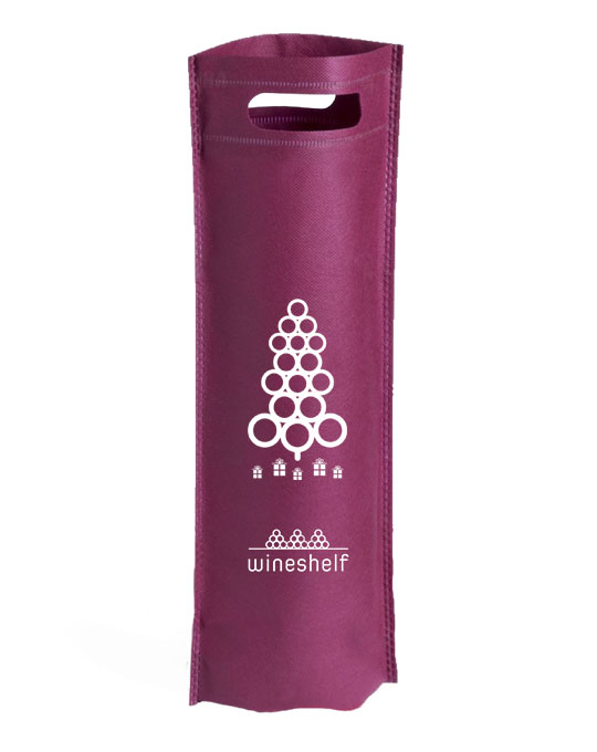 Taška na víno wineshelf - vianoce