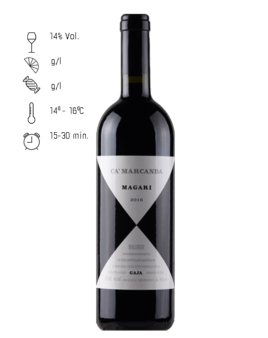 GAJA - Ca' Marcanda Bolgheri Magari 2016