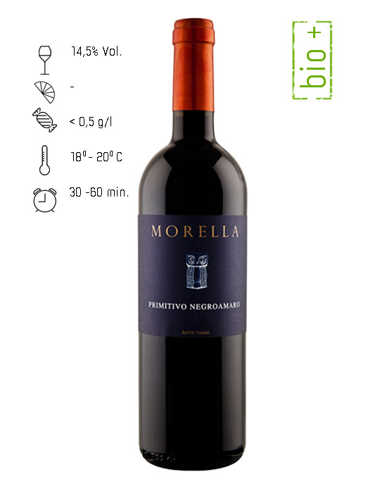 MORELLA Primitivo Negroamaro 2018