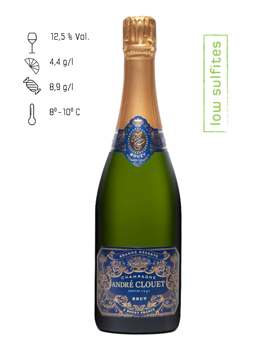 André Clouet Grande Réserve Brut Champagne Grand Cru 'Bouzy'