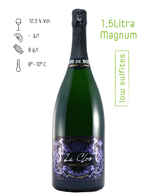 André Clouet Le Clos Champagne Grand Cru 'Bouzy 2009